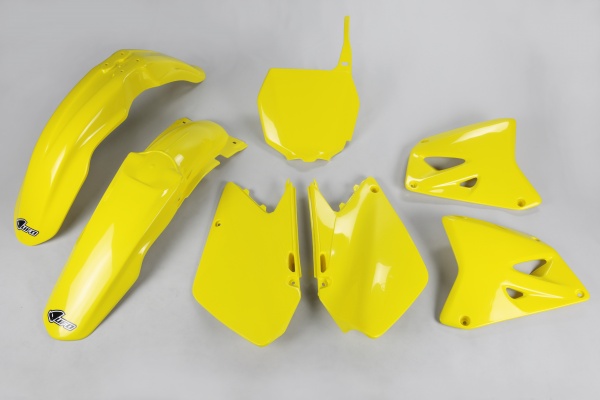 Plastic Kit yellow for Suzuki RM 125 (2001-10) - RM 250 (2001-10)